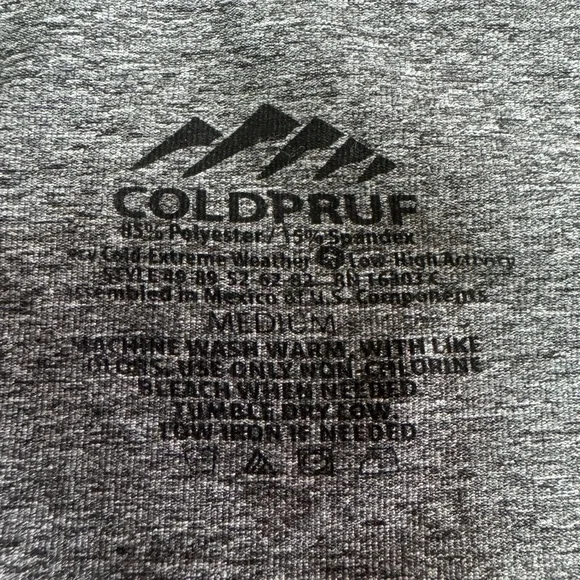 COLDPRUF long sleeve, gray, size Medium - Picture 2 of 3